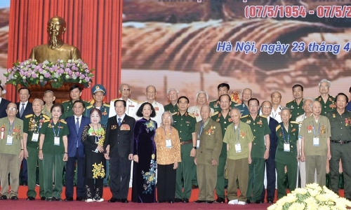 Gặp mặt cựu chiến binh, thanh niên xung phong tham gia Chiến dịch Điện Biên Phủ