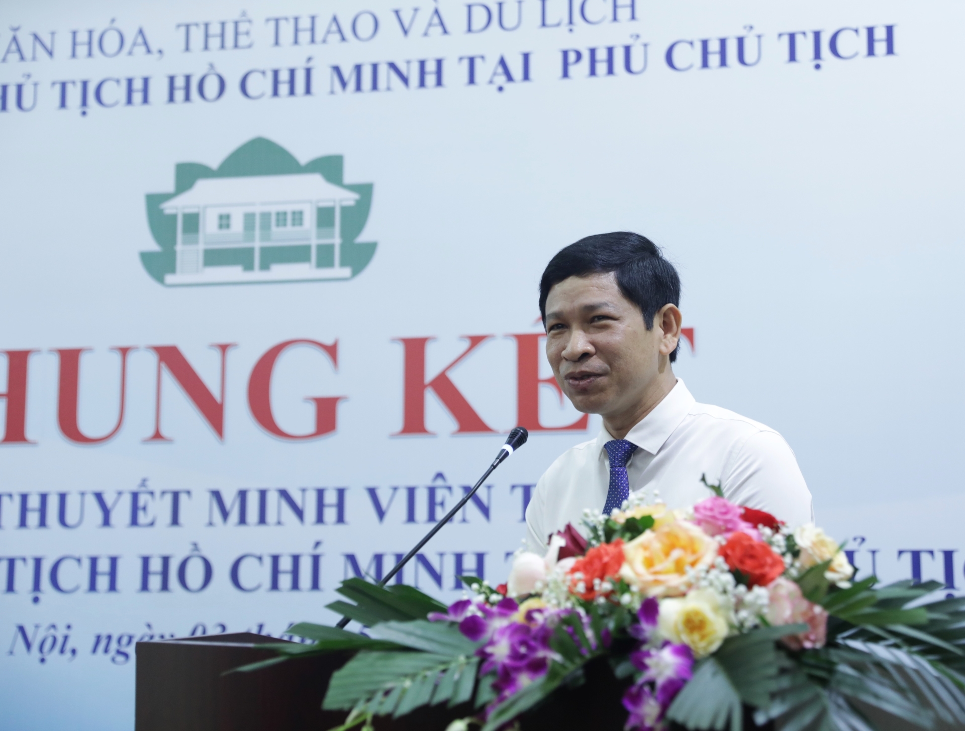 Thứ trưởng Bộ Văn hóa, Thể thao và Du lịch Hồ An Phong phát biểu.