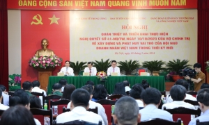 Hội nghị quán triệt và triển khai thực hiện Nghị quyết số 41-NQ/TW, ngày 10/10/2023 của Bộ Chính trị về xây dựng  và phát huy vai trò của đội ngũ doanh nhân Việt Nam trong thời kỳ mới