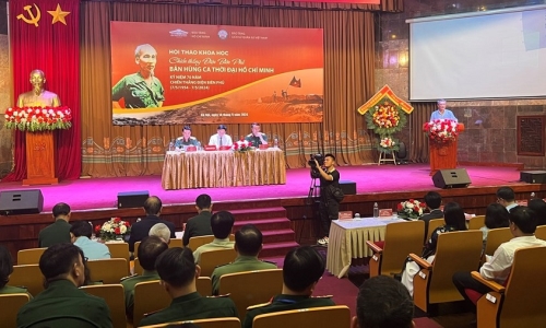 Hội thảo khoa học "Chiến thắng Điện Biên Phủ- Bản hùng ca thời đại Hồ Chí Minh"