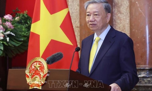 Điện và thư chúc mừng Chủ tịch nước Tô Lâm và Chủ tịch Quốc hội Trần Thanh Mẫn