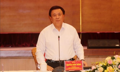 Đoàn Tiểu ban Văn kiện Đại hội XIV của Đảng làm việc với Tỉnh ủy Quảng Ninh