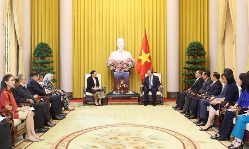 Chủ tịch nước Tô Lâm tiếp Đại sứ các nước ASEAN và Timor - Leste đến chào và chúc mừng