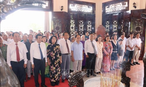 Kỷ niệm 112 năm Ngày sinh Chủ tịch Hội đồng Bộ trưởng Phạm Hùng