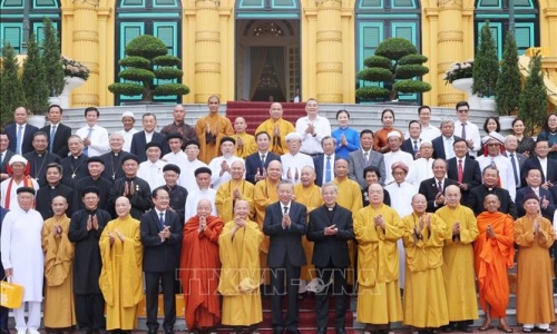 Đạo đức tôn giáo có nhiều điều phù hợp với công cuộc xây dựng xã hội mới