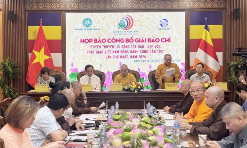 Lần đầu tiên tổ chức Giải báo chí toàn quốc về Phật giáo
