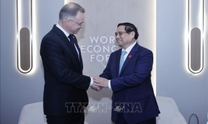 Thủ tướng Chính phủ Phạm Minh Chính gặp Tổng thống Ba Lan