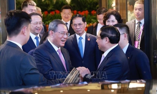 Thủ tướng Phạm Minh Chính hội đàm với Thủ tướng Quốc vụ viện Trung Quốc Lý Cường