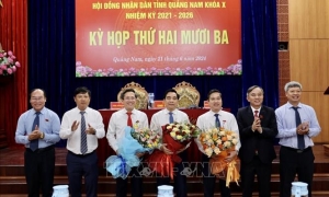 Phê chuẩn kết quả bầu 2 Phó Chủ tịch UBND tỉnh Quảng Nam