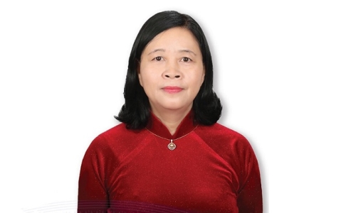 Ủy viên Bộ Chính trị, Bí thư Thành ủy Hà Nội Bùi Thị Minh Hoài