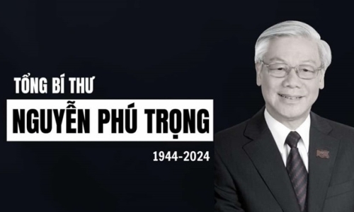 Cộng đồng mạng xã hội đồng loạt đổi hình nền kính tiễn Tổng Bí thư Nguyễn Phú Trọng