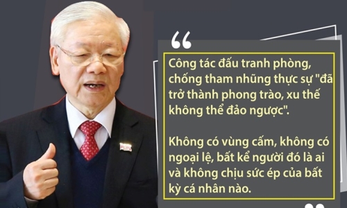 Những chỉ đạo quyết liệt của Tổng Bí thư Nguyễn Phú Trọng về phòng, chống tham nhũng