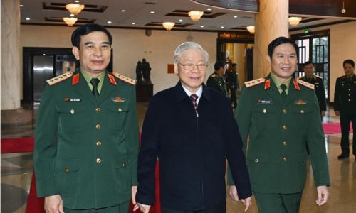 Noi gương Tổng Bí thư Nguyễn Phú Trọng, toàn quân quyết tâm hoàn thành xuất sắc mọi nhiệm vụ