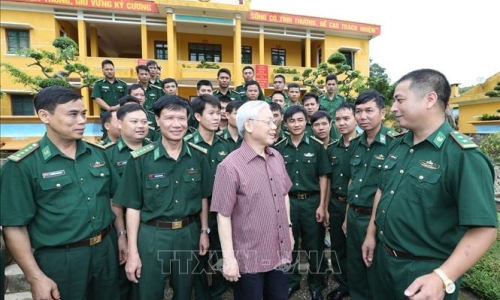 Tuổi trẻ Quân đội khắc ghi lời căn dặn của Tổng Bí thư Nguyễn Phú Trọng