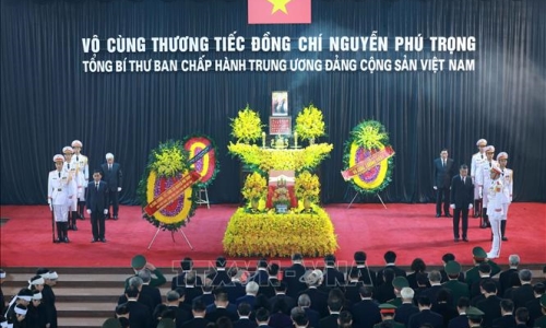 Cử hành trọng thể Lễ Quốc tang Tổng Bí thư Nguyễn Phú Trọng