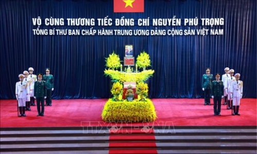 Vô cùng tiếc thương, lưu luyến tiễn biệt Tổng Bí thư Nguyễn Phú Trọng kính mến!