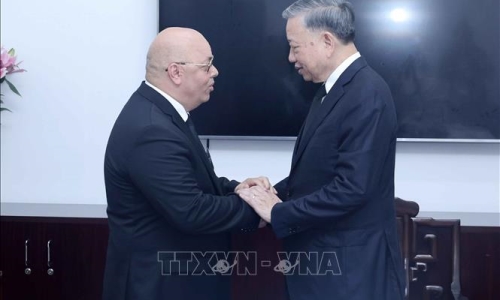 Chủ tịch nước Tô Lâm tiếp Bộ trưởng Bộ Cựu chiến binh và Người có công Algeria