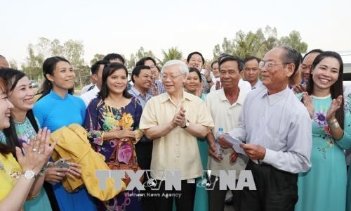 An Giang mãi khắc ghi công lao to lớn của Tổng Bí thư Nguyễn Phú Trọng