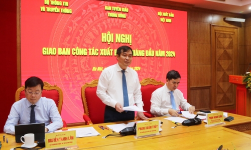 Hội nghị Giao ban công tác xuất bản 6 tháng đầu năm 2024