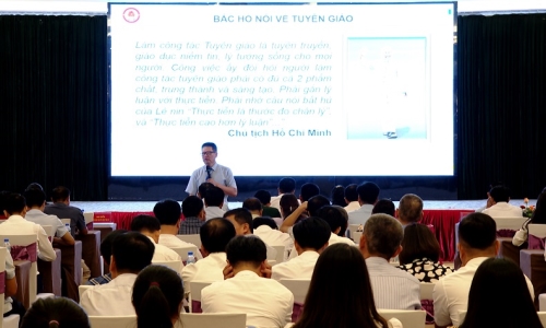 Ninh Bình: Bồi dưỡng nghiệp vụ công tác Tuyên giáo năm 2024