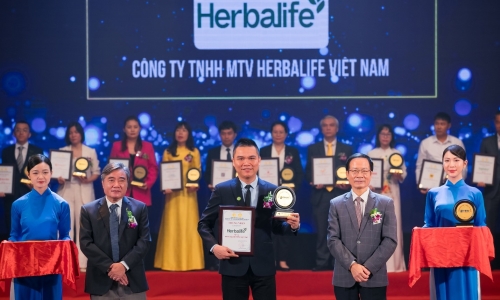 Herbalife Việt Nam đạt chứng nhận Nhãn hiệu nổi tiếng – Nhãn hiệu cạnh tranh Việt Nam năm 2024