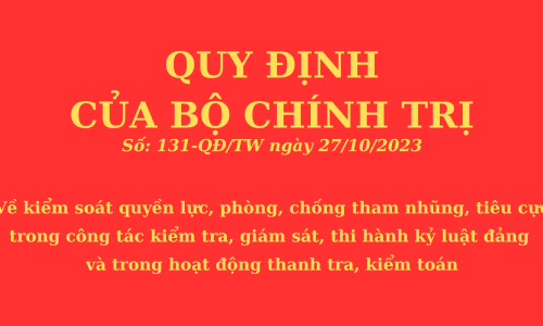 Kiểm soát quyền lực, phòng, chống tham nhũng, tiêu cực trong thực thi công vụ