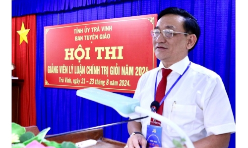 Trà Vinh: Chú trọng công tác xây dựng đội ngũ giảng viên lý luận chính trị