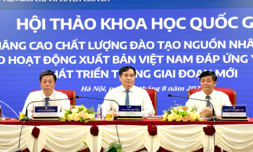 Hội thảo khoa học “Nâng cao chất lượng đào tạo nguồn nhân lực cho hoạt động xuất bản Việt Nam đáp ứng yêu cầu phát triển trong giai đoạn mới”