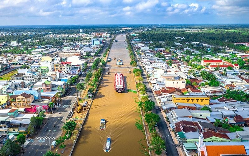 Hậu Giang hôm nay. Ảnh: Internet