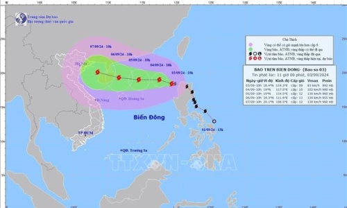 Thủ tướng yêu cầu khẩn trương ứng phó bão số 3