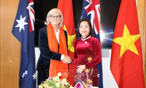 Phó Chủ tịch Quốc hội Nguyễn Thị Thanh hội kiến Toàn quyền Australia Sam Mostyn