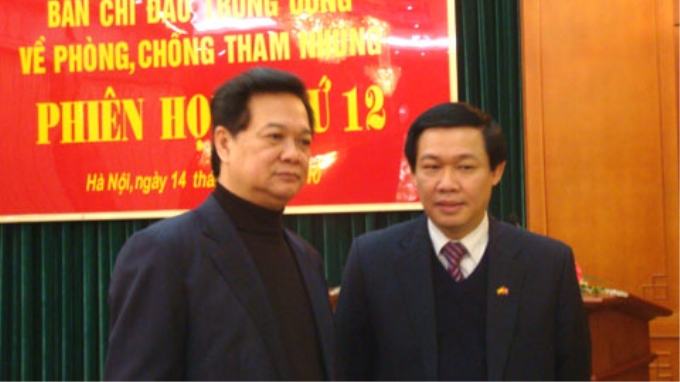 Thủ tướng: "Năm 2010, công tác chống tham nhũng phải làm quyết liệt, góp phần xây dựng cấp uỷ các cấp trong sạch". Ảnh: VNN