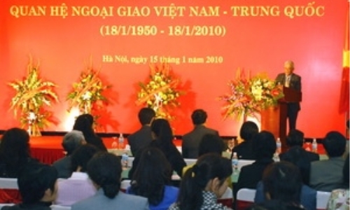 60 năm phát triển quan hệ ngoại giao Việt-Trung