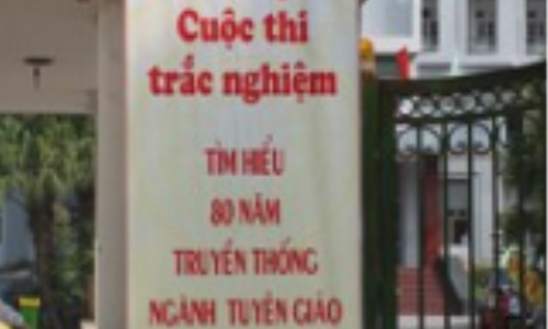 20h tối nay: Diễn ra Lễ trao giải cuộc thi trắc nghiệm lần thứ nhất