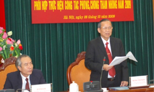 Tăng cường phối hợp trong thông tin phòng, chống tham nhũng