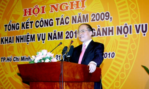 Ngành Nội vụ năm 2010 : Tập trung thực hiện CCHC mạnh mẽ