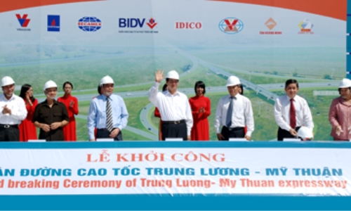 Thủ tướng phát lệnh khởi công tuyến đường cao tốc Trung Lương – Mỹ Thuận