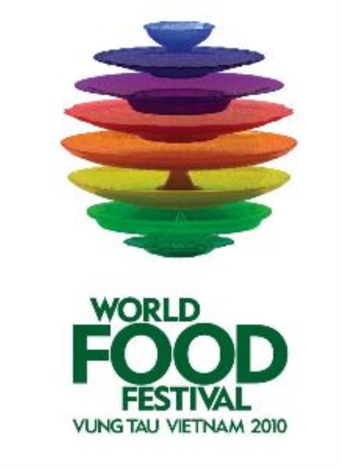 Logo Lễ hội văn hóa ẩm thực thế giới năm 2010.