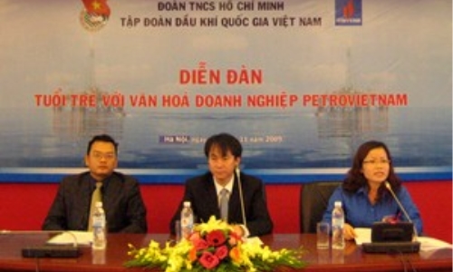 Diễn đàn “Tuổi trẻ với văn hóa doanh nghiệp PetroVietnam"